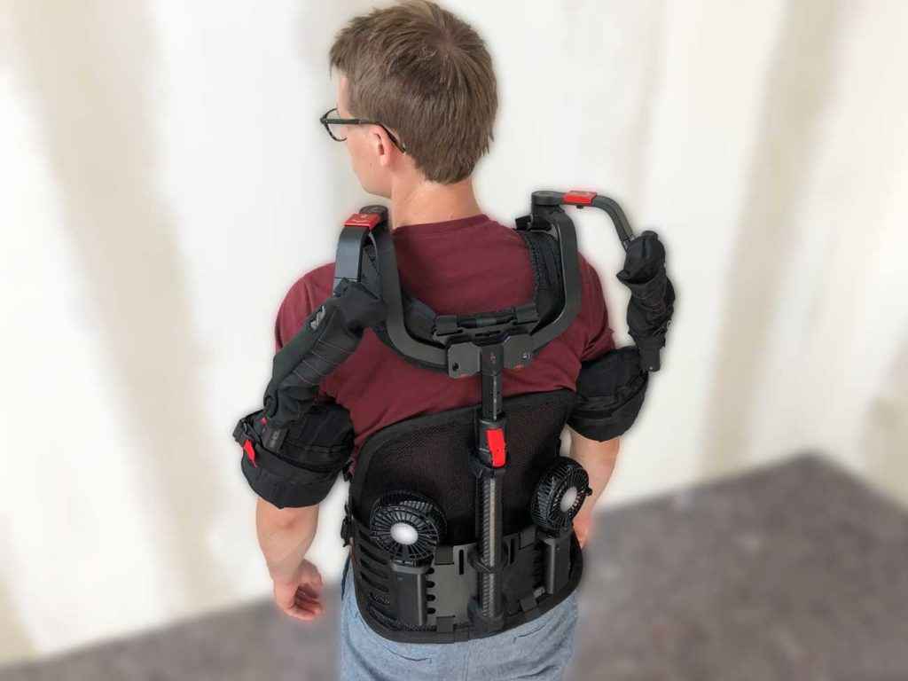 Een exoskelet om de rug te ontlasten • Digital Construction