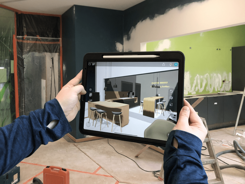 Augmented reality visualisatie demo