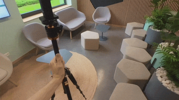 Documentatie met 360-graden camera